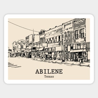 Abilene - Texas Magnet
